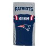 [Personalization Only] OFFICIAL NFL Jersey Personalized Beach Towel - New England Patriots