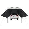 VEVOR Vehicle Awning, Large 10' x 7' Shade Coverage Car Side Awning, PU2000mm UV50+ Car Awning with Extended Side Canopies and Portable Storage Bag