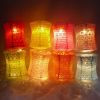 [Random color] Set of 5 Chinese/Japanese Style Hanging lantern Decorative Hollow Paper Lantern 14x15cm