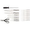 Cuisinart 17-Piece Stainless Steel Block Set