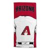 [Personalization Only] OFFICIAL MLB Jersey Personalized Beach Towel - Arizona Diamondbacks